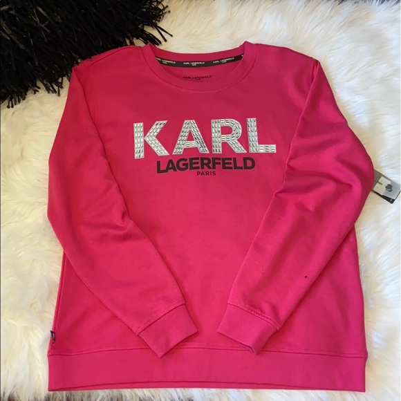 KARL LAGERFELD PARIS SWEATSHIRT - Picture 3 of 7